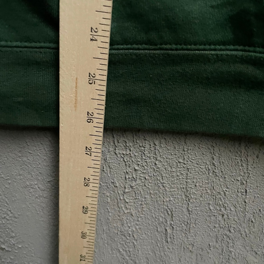 Vintage Brockport SUNY Full Zip Hoodie Mens XL Green 90s Jansport New York - Picture 7 of 8